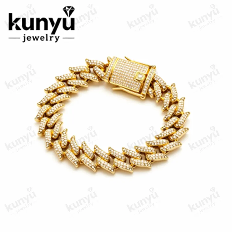Aurum Plated Cubanus Bracelet Aurum Plated Cubanus Bracelet