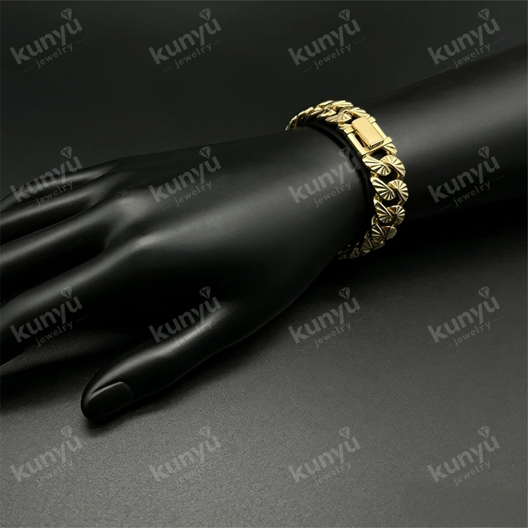 Aurum Plated Hip Hop Bracelet Aurum Plated Hip Hop Bracelet