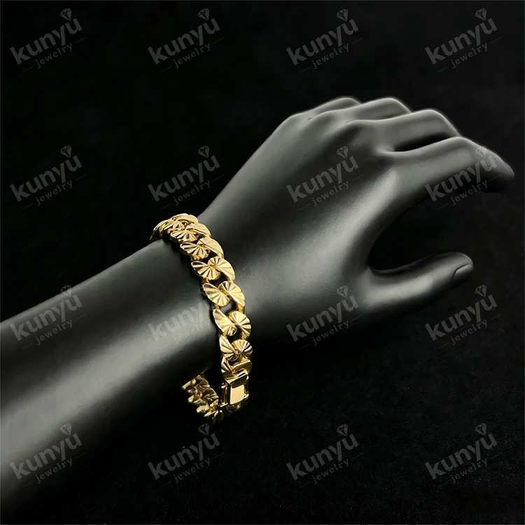 Aurum Plated Hip Hop Bracelet