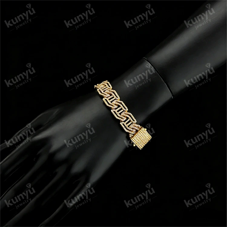 Aurum Plated Hip Hop Bracelet