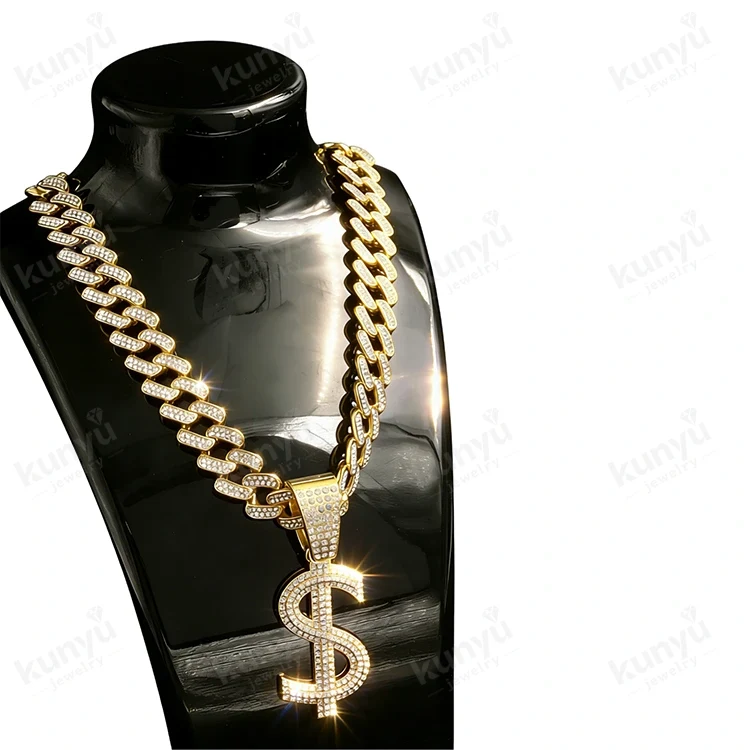 Classical Dollar Sign Necklace