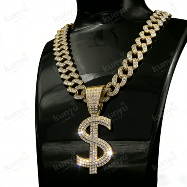 Classical Dollar Sign Necklace