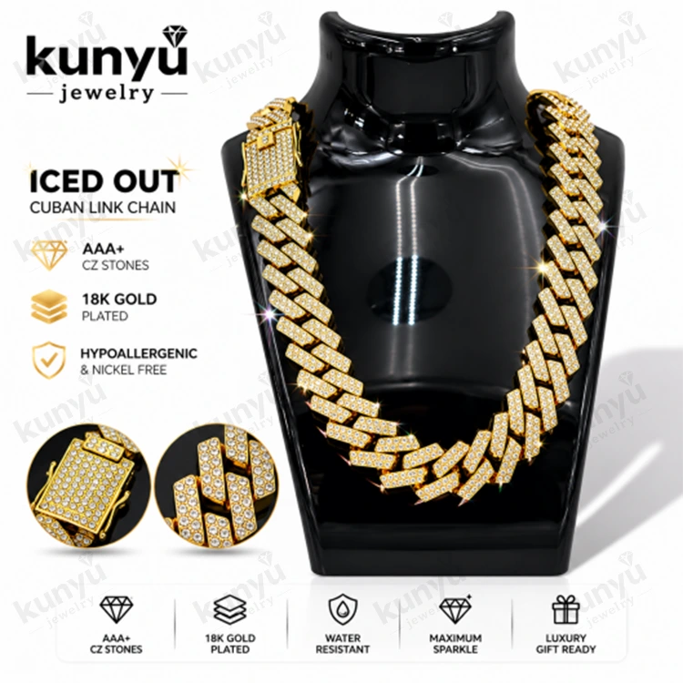 Iced Out Cubanus Link Chain
