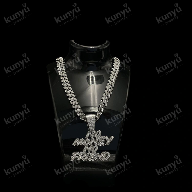 Iced Ex Hip Hop Pendant