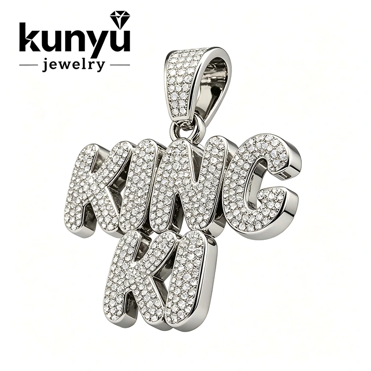 Iced Ex Hip Hop Pendant