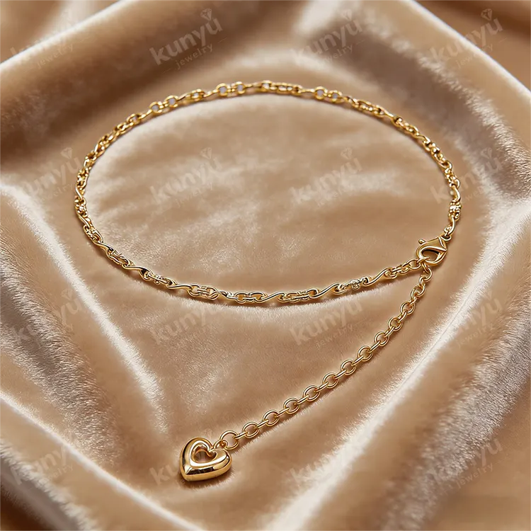 Gold plated handmade chain