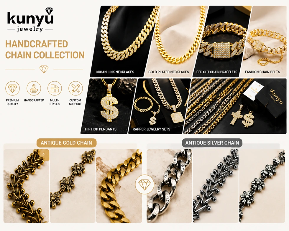Hip Hop Pendant Necklace 