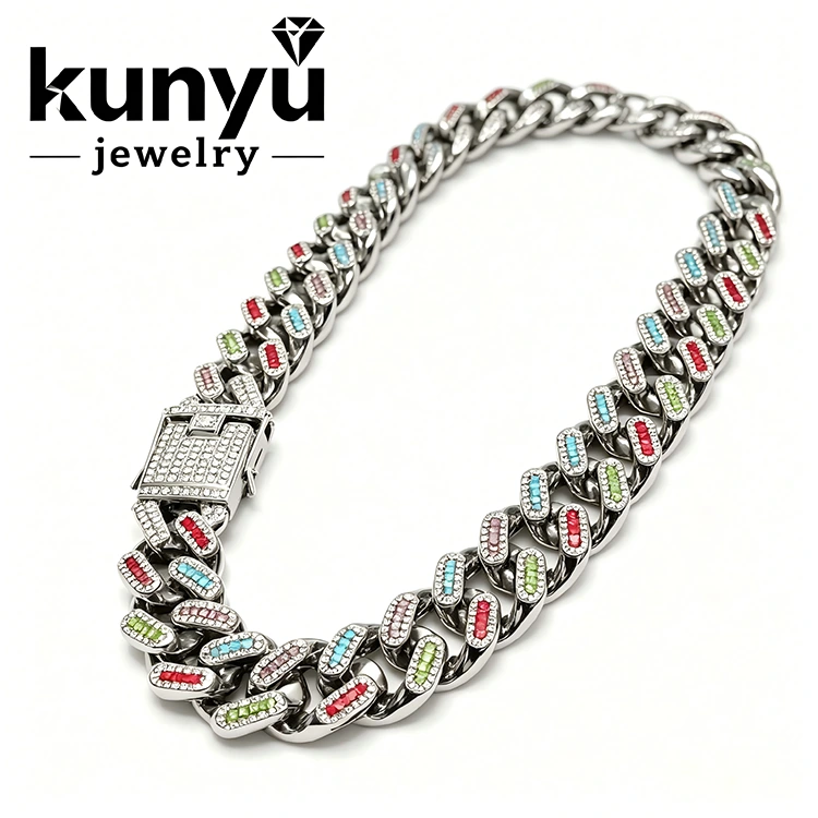 Vintage Style Cubanus Link Chain